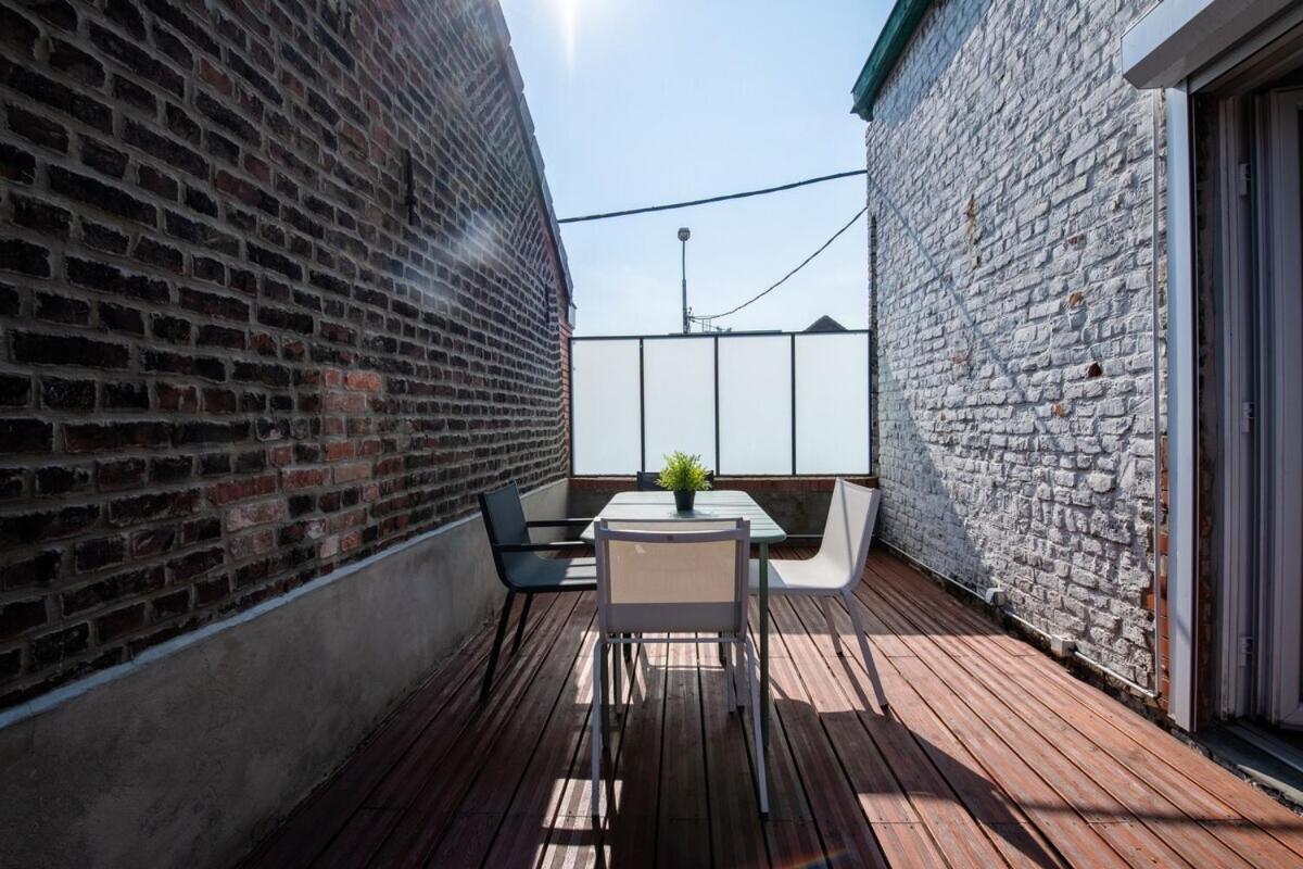 Maison Cosy 4 Chambres, Terrasse, Garage Prive Croix Luaran gambar